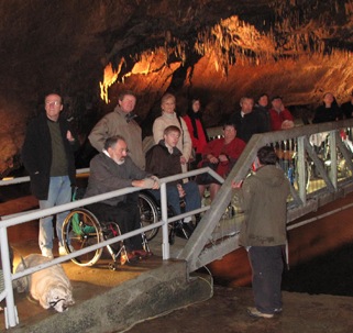 photo des grottes de han